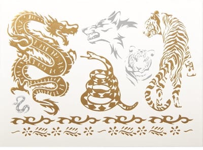 Krachtdieren Tattoo