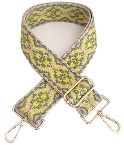 Dailygoods- Schouderriem Verstelbaar 80-130 cm - Brede Tasriem 5 cm - Schouderband voor Tas - Karabijnhaak - Duurzaam Nylon - Geschikt voor Dames/Heren