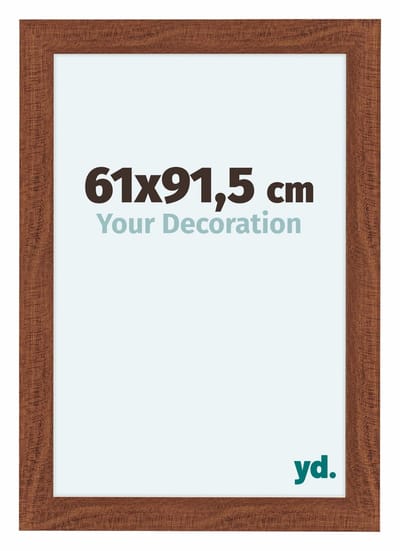 Your Decoration - Fotolijst 61x91,5 cm - MDF - Walnoot - Como
