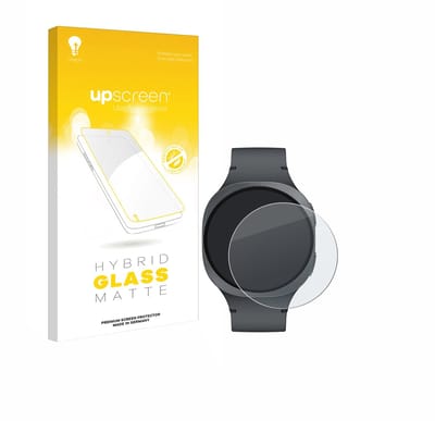upscreen - Screenprotector voor Samsung Galaxy Watch 8 (40 mm) - Folie Beschermfolie Beschermglas matte
