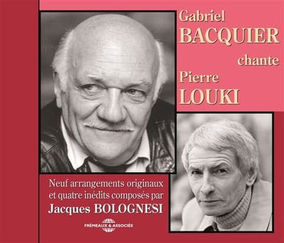 Gabriel Bacquier - Gabriel Bacquier Chante Pierre Louki (CD)