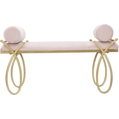 Bankje Ribbon Pink 112,5×49×53 cm