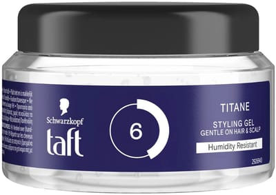 Taft Power gel titane pot 250 Milliliter