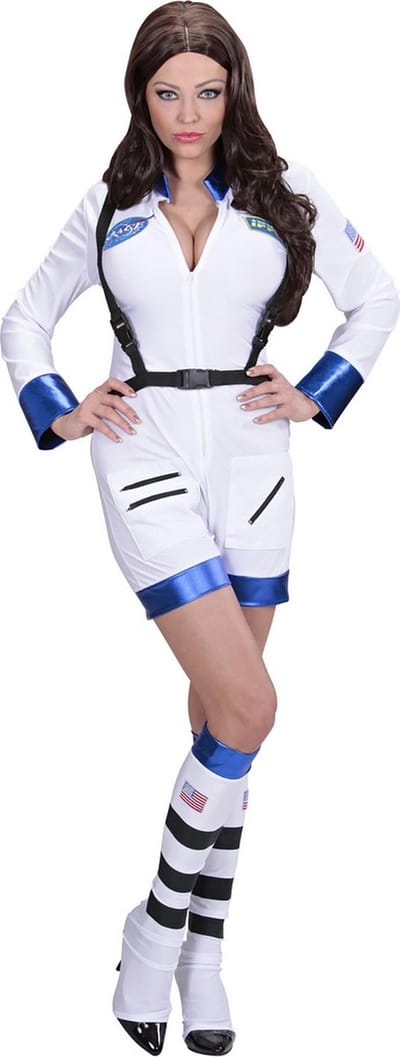 Sexy Astronautenpakje vrouw - Maat S