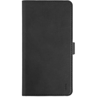 UNIQ Journa - iPhone 12 Pro Max Hoesje - Grijs - Portemonnee - Elegant Design