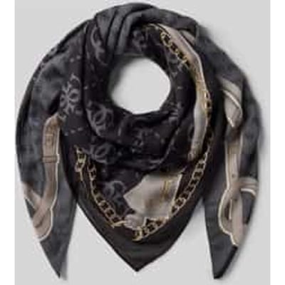 Sjaal met logodetail model 'Lindsey'