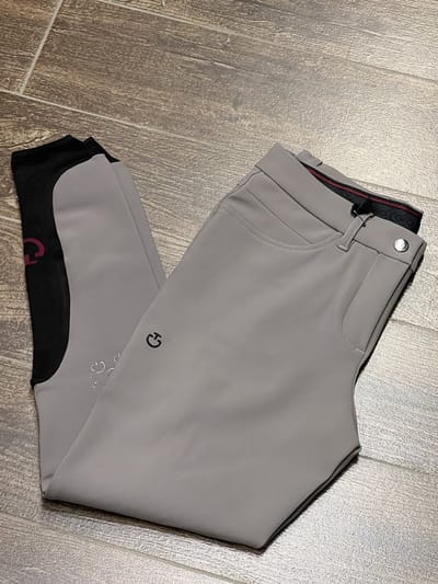 Cavalleria Toscana Dames Classic Knee Grip Rijbroek L Greige