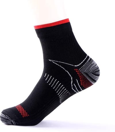 New Age Devi - Unisex Compressie Sokken: Optimaal Comfort, Ademend, Ondersteunend tijdens Sport en Reizen!