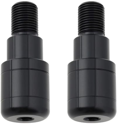 Dailygoods- Handvatplug Perfecte Passend - Motorfiets Handvatplug - Aluminium Legering - M16 x 28mm - Set van 2 - Betrouwbare Bescherming - Bar Eind
