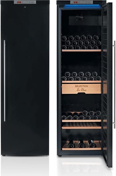 Le Chai LMV2370HD Wijnbewaarkast A+  met elektronische vochtregeling 237 Flessen Rechtse scharnier