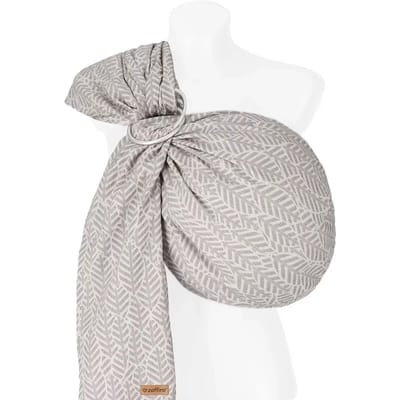 Draagdoek voor baby Zaffiro HugMe Leaves
