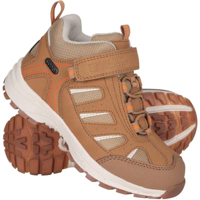 Mountain Warehouse Drift Waterdichte Wandelschoenen voor Kinderen/Kinderen (Oranje)