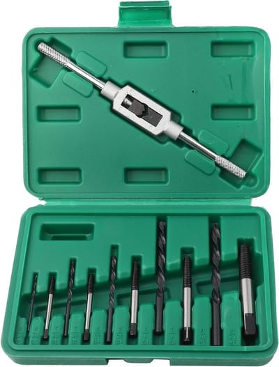 11-delige Set voor het Verwijderen van Beschadigde Schroeven - Schroef Extractor en Reparatietool