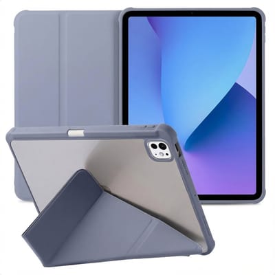 imoshion Tablet Hoes - Geschikt voor Apple iPad Pro 13 (2025) M5 / Pro 13 (2024) M4 - Bookcase- Paars