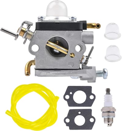 Geschikt voor 122 Carburateur met bougie brandstofleiding voor Husqvarna 122C 122LDX 122LK 22cc 574386701 581734301 Trimmer brandstoffilter primerbol pakking