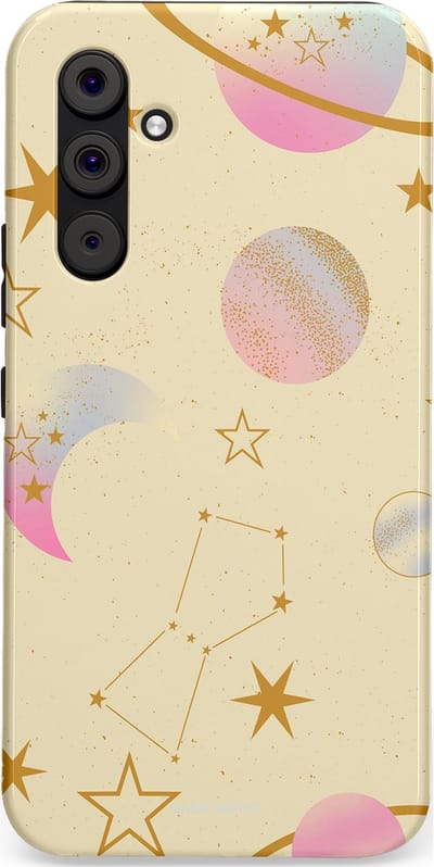 Casetastic Hoesje Geschikt voor Samsung A54 (5G) - Stijlvolle Beschermende Duo-layer Case - Zomerse nacht