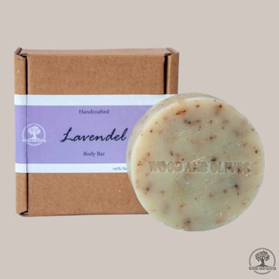 Wood and Olives - Lavendel Body Zeepbar - 100 g