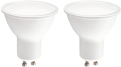 Kobi LED Spot GU10 5W - 400lm - 3000K - 230V - Voor Inbouwspot, Woonkamer of Keukenkast - GU10 Fitting - 2 stuks