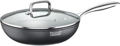 Wok 28 cm Geschikt voor Alle Warmtebronnen, Inclusief Inductie