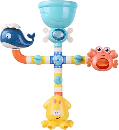 Badspeelgoed sproeier - Badspeeltjes - Water speelgoed - Jongen - Meisje - Met zeedieren