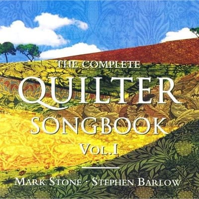 CD STEEN; BARLOW - Compleet Quilter Songbook 1 Japan Muziek Overige Gebruikt