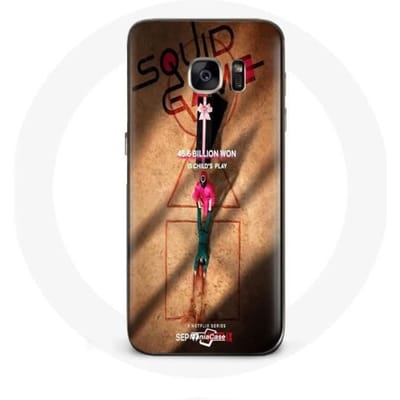 Samsung Galaxy S7 hoesje Squid Game Series poster soldaat