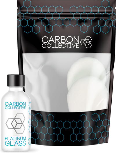 CARBON COLLECTIVE - PRO - Platinum Glass Coating V2 - For Glass, Perspex & Plexiglass Surfaces - 3.0