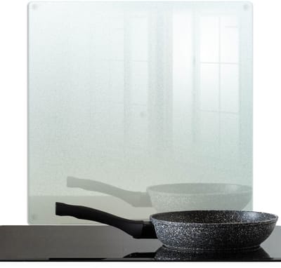 Tulup Afdekplaat Kookplaat - Glazen Afdekplaat Gasfornuis - 50 cm x 50 cm - Afdekplaat Voor Kookplaat - Vierkant Afdekplaat Inductiekookplaat - Glazen Afdekplaat Voor Inductie - Afdekplaat Voor Inductie Kookplaat