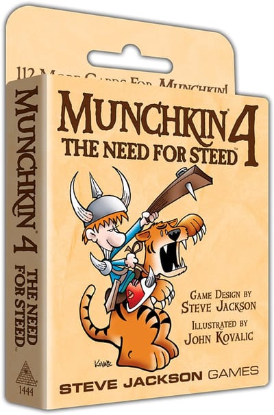 Munchkin 4 - The Need For Steed - Uitbreiding - Engelstalig kaartspel