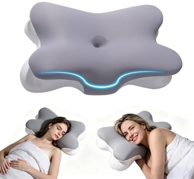 Dailygoods- Nekkussen Traagschuim - Nekkussen Vliegtuig - Nekkussen Auto - Nekkussen Bed - Nekkussen Kind - 1 stuk - Reisnekkussen