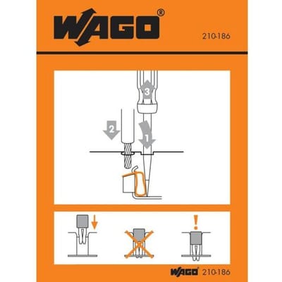 WAGO 210-186 2000 stuk(s)