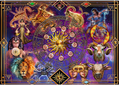 Trefl puzzel - spiraal dierenriemtekens - 1040 stukjes astrologie.
