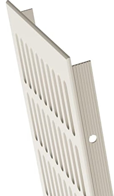 Aluminium Ventilatierooster 130 mm - Diverse Kleuren en Lengtes Beschikbaar