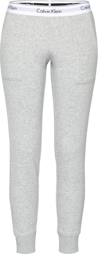 Calvin Klein Branded Sportbroek Dames - Grijs - Maat M