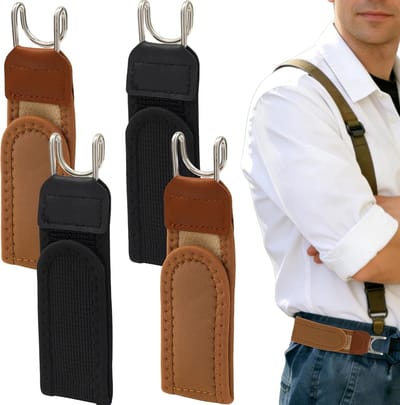 onzichtbare elastische riem zonder gesp voor heren en dames, verstelbare tactische metalen haak, riem met klittenbandsluiting, gesploze riem voor werk, vrije tijd, business