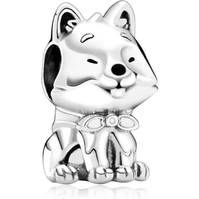 Zilver dier kat panda konijn konijn leeuw uil eenhoorn paard sieraden hanger armband DIY fit originele armband white