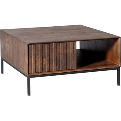 Starfurn salontafel madison brown 80 cm vierkant