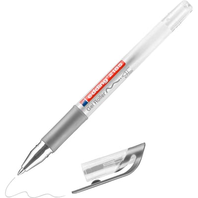 edding 2185 "Gelroller stokken stokken" - Zilver