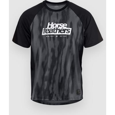 Horsefeathers Spike Fietsshirt (halftoon/zwart) - XS