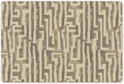 Placemats 45x30 cm - Placemat kunststof - 1 stuk - Abstract - Geometrisch - Groen - Borden onderleggers - Decoratie voor op tafel - Keuken tafeldecoratie accessoires - Vinyl onderlegger - Tafelversiering
