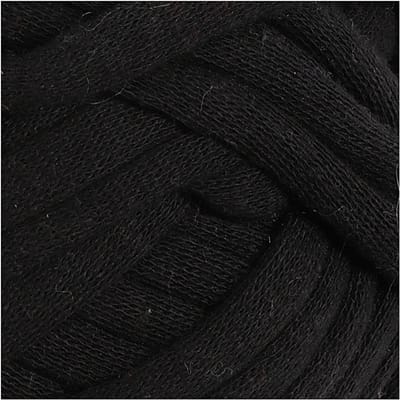 Textielgaren, L: 45 M, needle 10-12, zwart, 100 gr/ 1 bol
