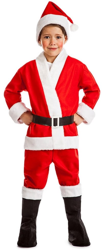 Boland - Kostuum Santa Claus junior (3-4 jr) - Kinderen - Kerstman -