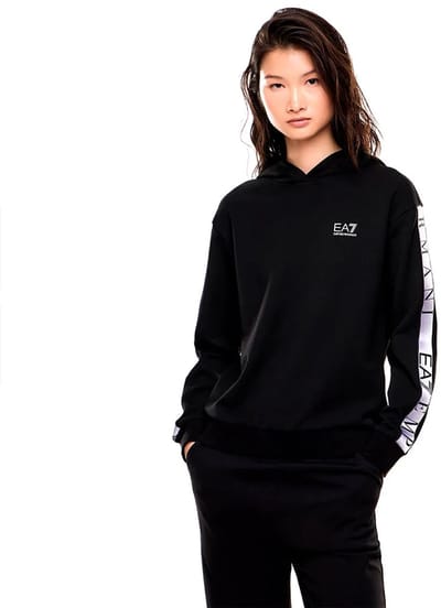 Ea7 Emporio Armani 7w001151_af12501 Sweatshirt Zwart M Vrouw
