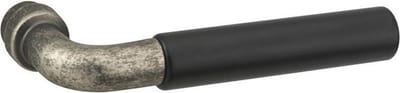 IMPRESSO deurklink | serie " Crosby" | messing | massieve deurklinkset | voor deuren van 38 tot 45 mm dik