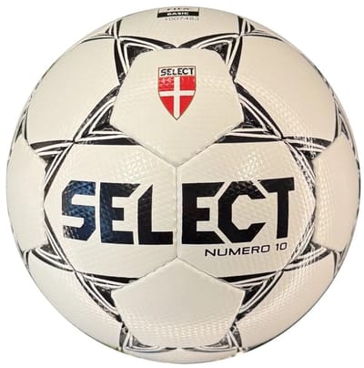 Select Bal Numero 10 Retro - White/Black