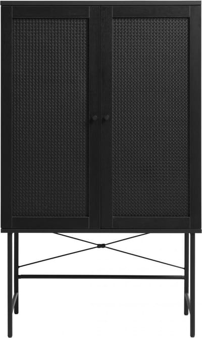 Nordic Home - Meya wandkast - zwart