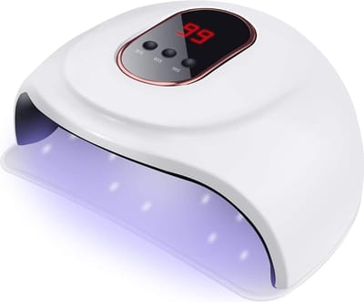 SnelShoppen - Nail Dryer Lamp 30 LED/UV Lamp voor Nagels met Timer 30/60/99 Sec, Digitale Display, UV Lamp voor Shellac en Gel Nagellak, Perfect voor