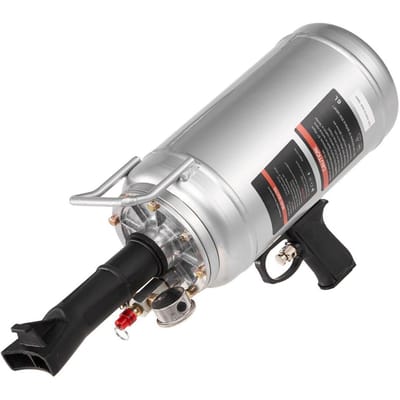 Siègeur de talon de pneu portable, Souffleur de talon d'air de 1,6 gal / 6 L, Outil gonfleur de pneu portatif, Pression de fonctionnement 87-116 PSI, Gonfleur de siège à gâchette pour