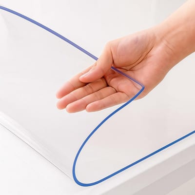 Transparante Tafelbeschermer Op Maat – 2mm Dikke, Vuilafstotende Tafelfolie