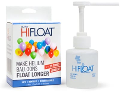 Hi-Float Helium Gel Ultra - Met pomp voor 100 ballonnen - 160z